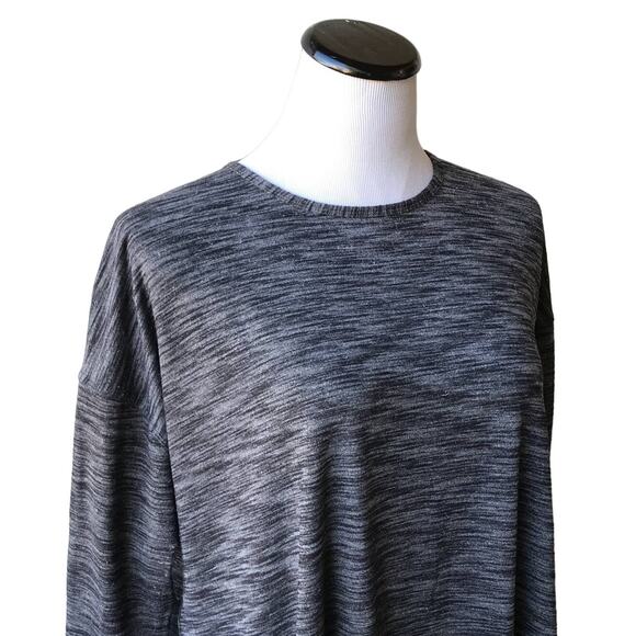 Lululemon Heathered Black City Bound RULU Long Sleeve Top - Picture 4 of 10